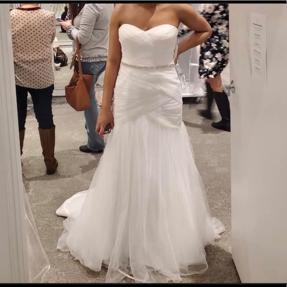 David’s Bridal Wedding Dress bought on clearance - Picture 2 of 2